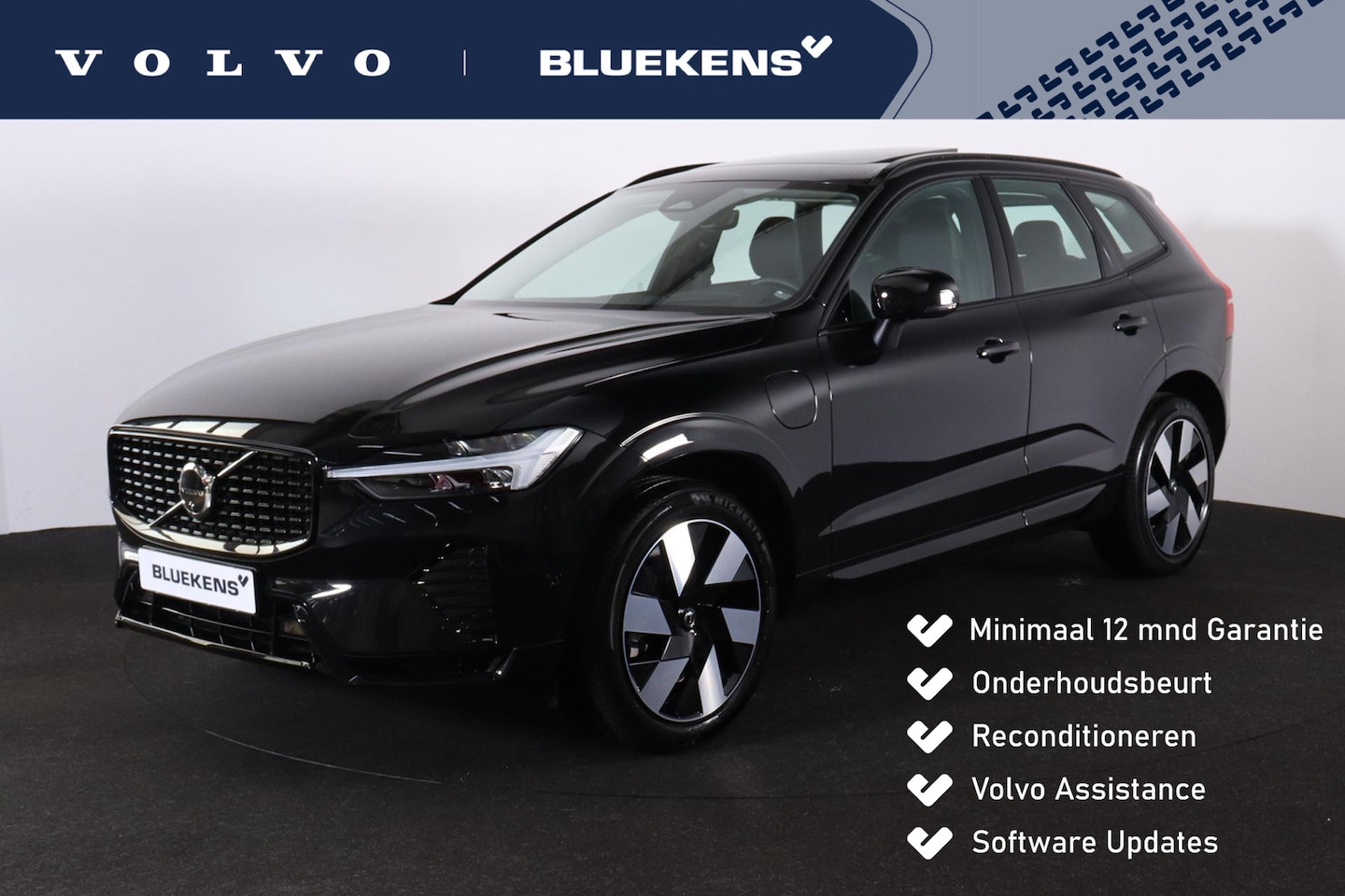Volvo XC60 - Recharge T6 AWD Ultimate Dark - Panorama/schuifdak - IntelliSafe Assist & Surround - 360° - AutoWereld.nl