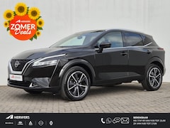 Nissan Qashqai - 1.3 MHEV Xtronic Tekna Plus Automaat / Cold pack / HUD / Trekgewicht 1800 kg / Panoramadak
