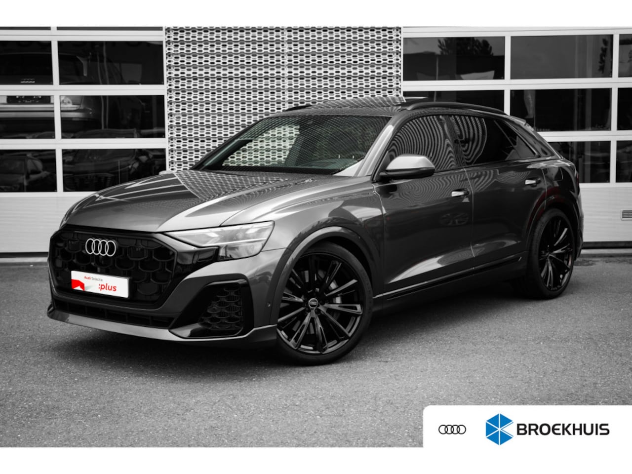 Audi Q8 - | Assistentiepakket Plus | 23" | Vierwielbesturing | Panoramadak | Head-Up | Trekhaak - AutoWereld.nl