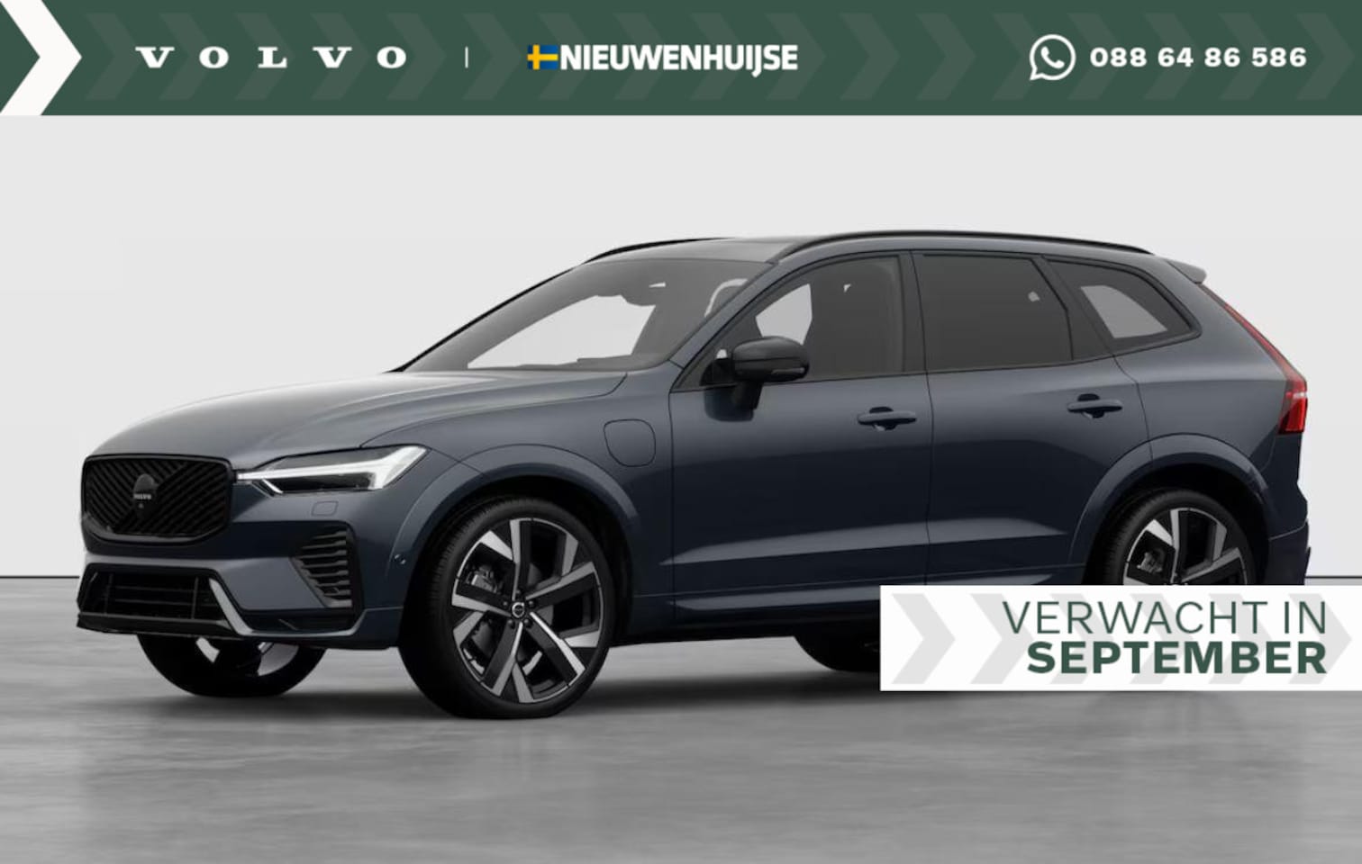 Volvo XC60 - 2.0 T8 Plug-in hybrid AWD Ultra Black Edition | Luchtvering | Bowers & Wilkins | Lounge | - AutoWereld.nl