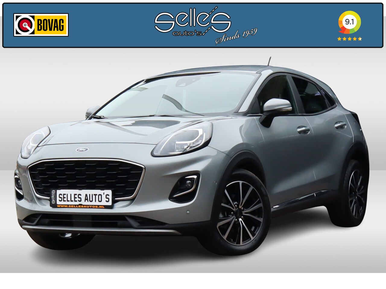 Ford Puma - 1.0 EcoBoost Hybrid | Apple carplay | Camera | led koplampen - AutoWereld.nl