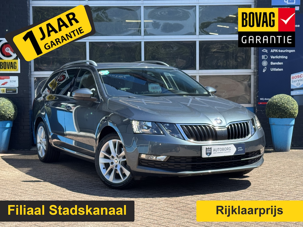 Skoda Octavia Combi - 1.5 TSI Greentech Ambition Prijs Inclusief Onderhoud & 12 Maand BOVAG Garantie | Trekhaak - AutoWereld.nl