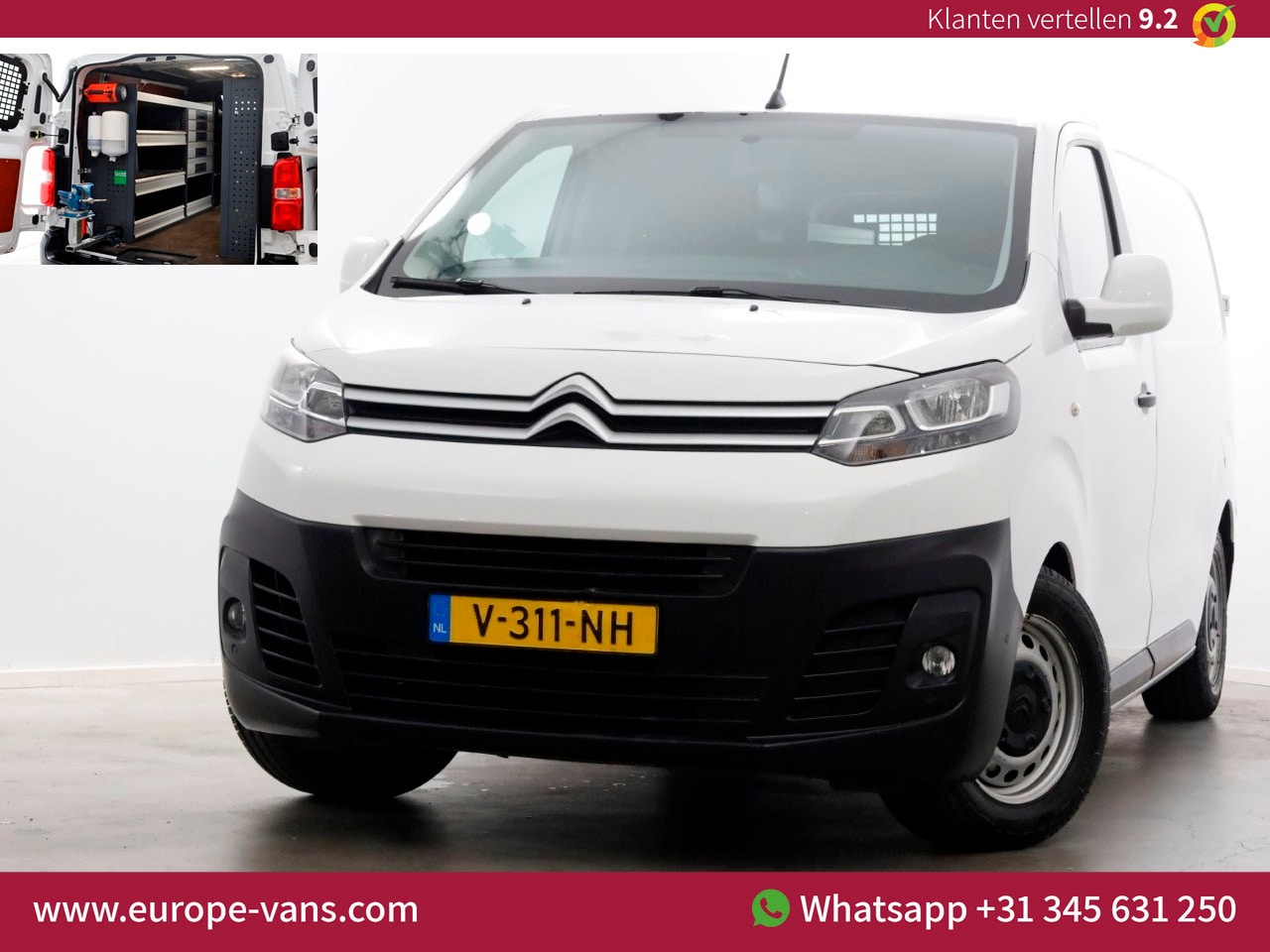 Citroën Jumpy - 1.6 BlueHDI E6 M Automaat Airco/Inrichting/Standkachel 03-2018 - AutoWereld.nl