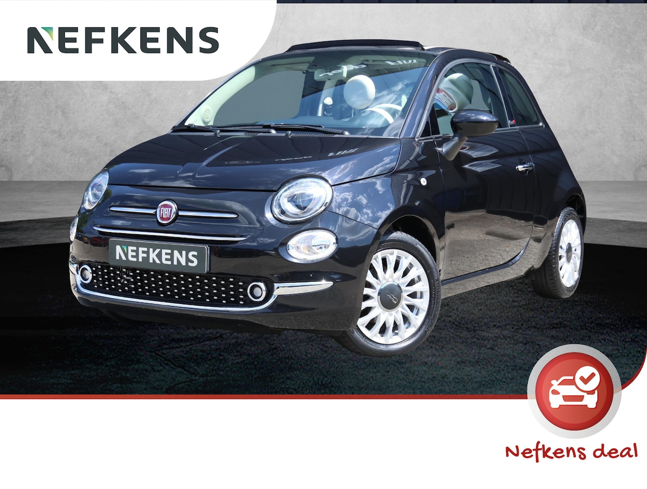 Fiat 500 C - TwinAir Turbo 85pk Lounge Cabrio | 1ste eigenaar | Navigatie | Parkeersensoren | Airco - AutoWereld.nl