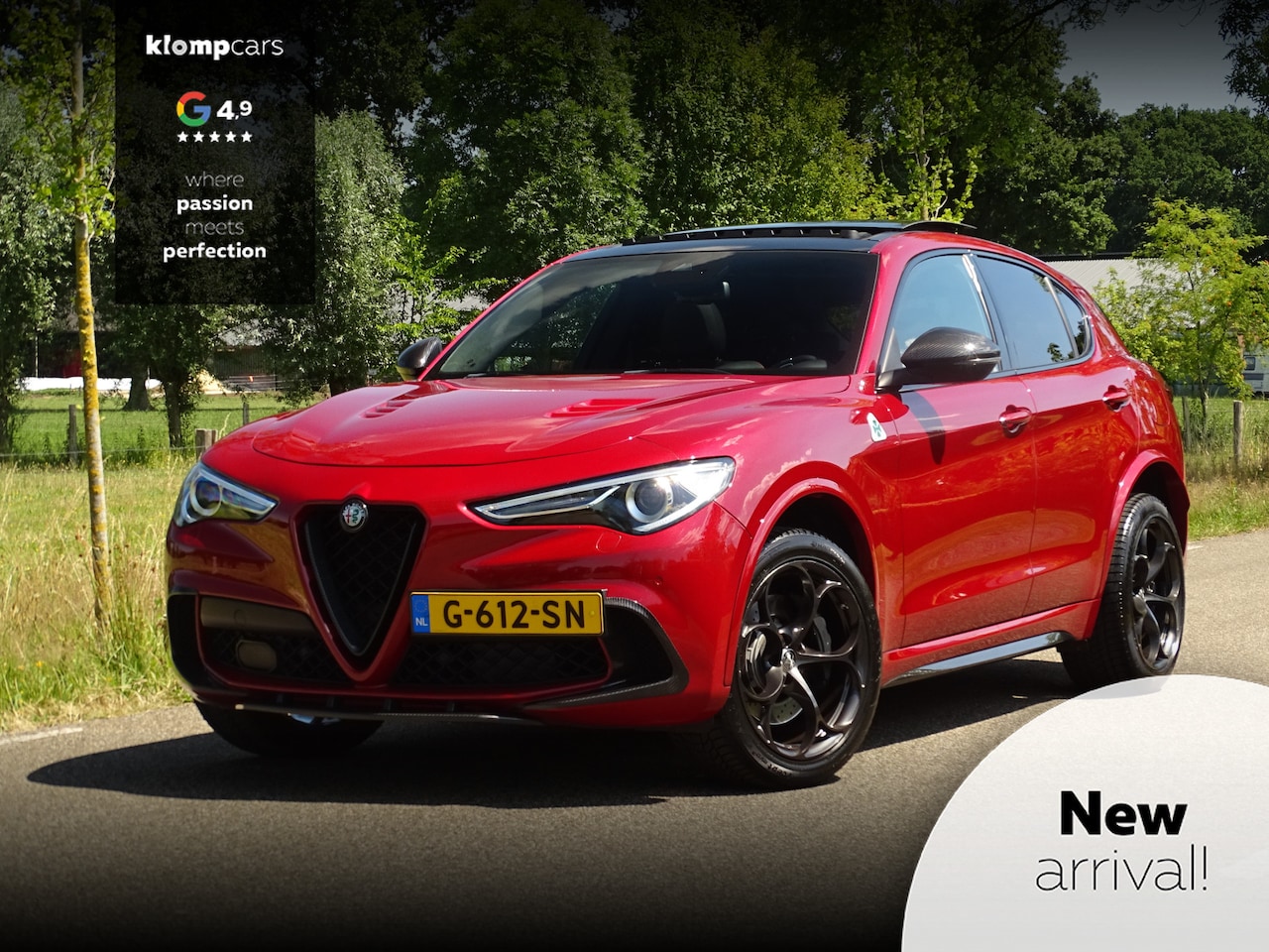 Alfa Romeo Stelvio - 2.9 V6 AWD QV | Ragazzon | Carbon | Carplay | Dak | Rosso 8C | Uniek! - AutoWereld.nl