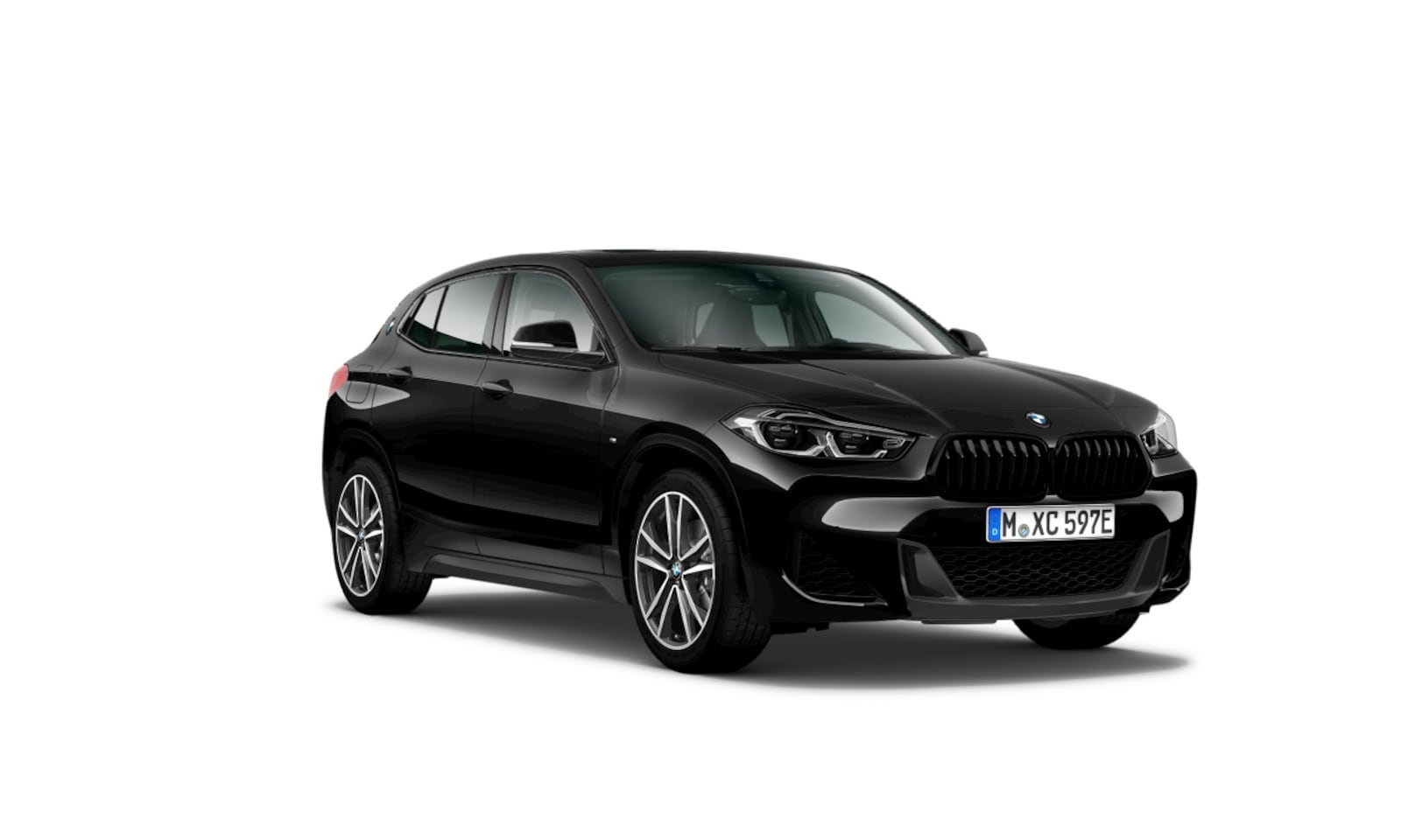 BMW X2 - xDrive25e | M-Sport | Navigatie | Panorama | Leder | Camera | 19"LM | Saphir Zwart - AutoWereld.nl