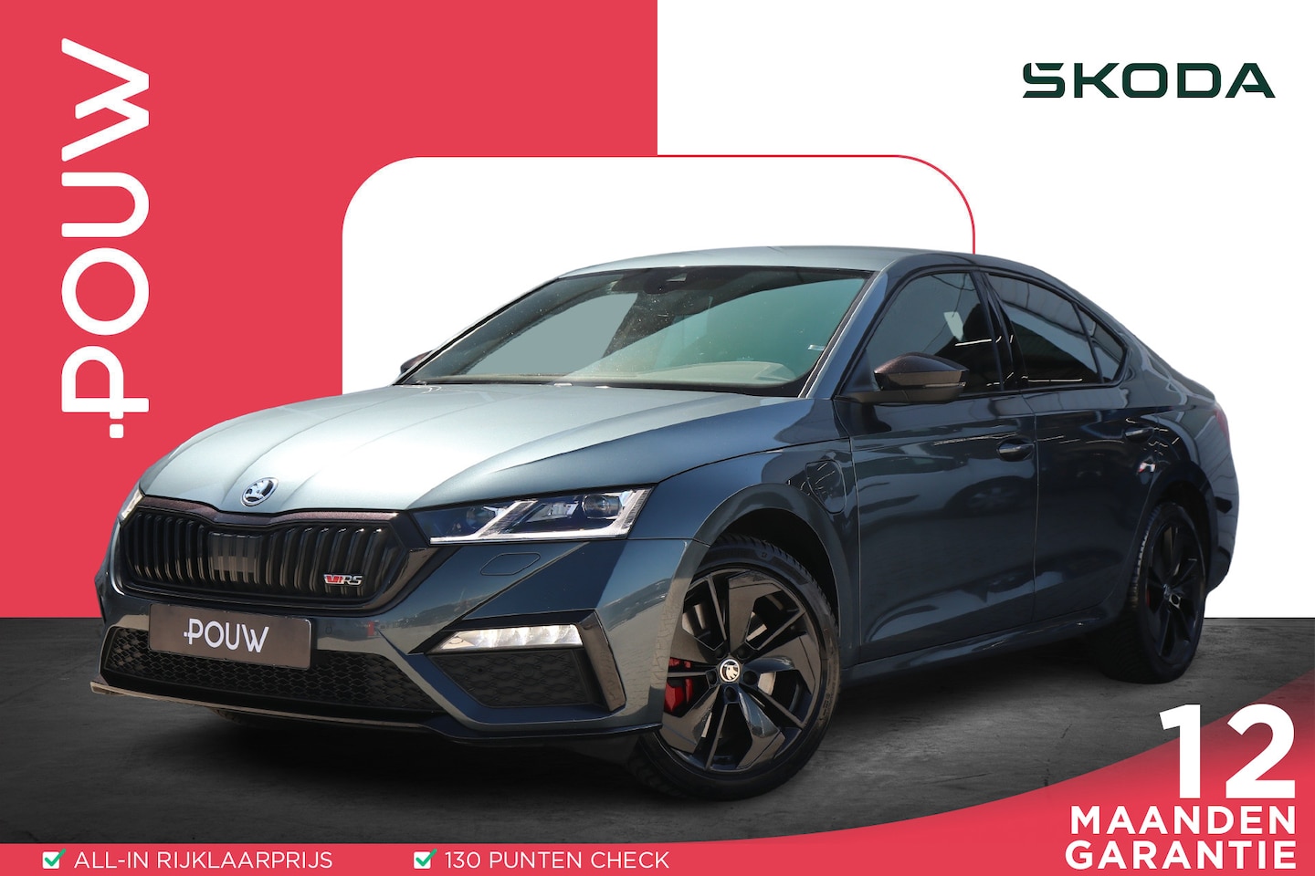 Skoda Octavia - 1.4 TSI 245pk DSG iV PHEV RS | SoH 93% | Navigatie | Achteruitrijcamera | Stoelverwarming - AutoWereld.nl