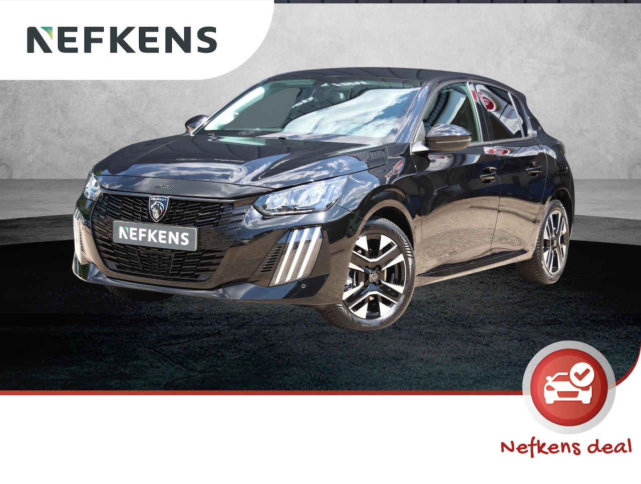 Peugeot 208 - 1.2 Hybrid 100pk Allure Automaat | Navigatie | Parkeersensoren v&a | All-season banden - AutoWereld.nl