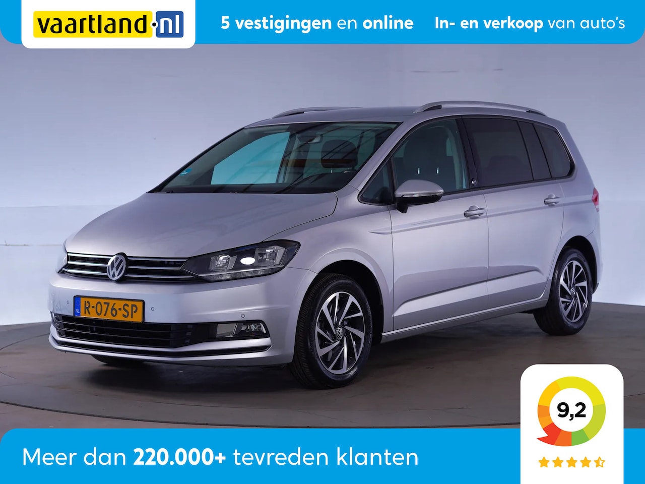 Volkswagen Touran - 1.2 TSi Highline Business 7 Persoons [ LM velgen Navigatie Camera ] - AutoWereld.nl