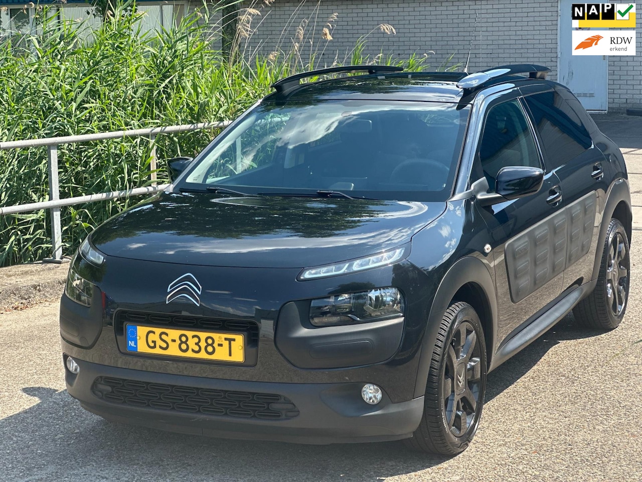 Citroën C4 Cactus - 1.2 PureTech Feel!2015!Panoramadak!Privacy glass!LM. velgen! - AutoWereld.nl