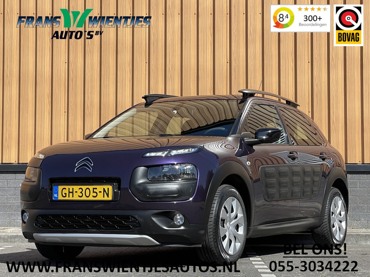 Citroën C4 Cactus - 1.2 VTi Feel | Handel/Export | Bluetooth | Trekhaak | Cruise Control | Speedlimiter | Auto - AutoWereld.nl
