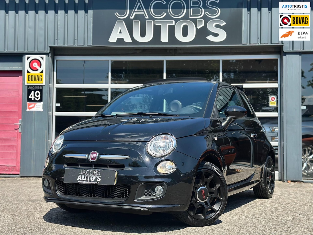 Fiat 500 C - Sport Black Edition 0.9 TwinAir Lounge - AutoWereld.nl