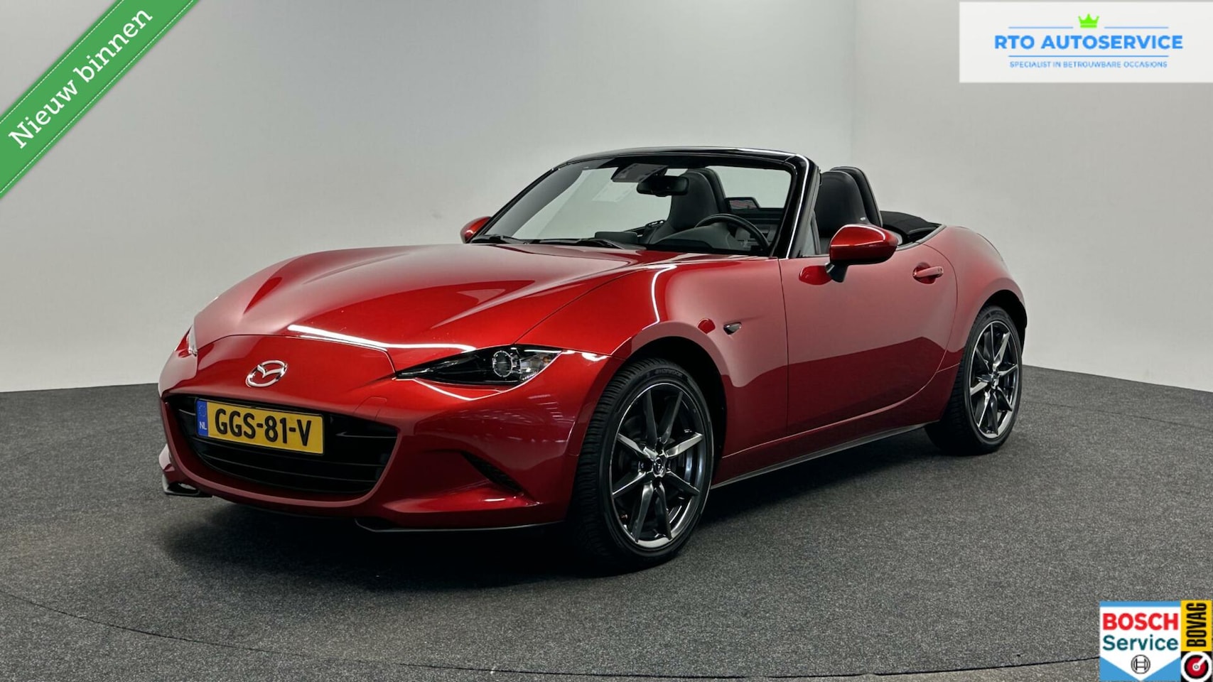 Mazda MX-5 - 2.0 SkyActiv-G 160 GT-M AIRCO NAVI CRUISE BOSE. - AutoWereld.nl