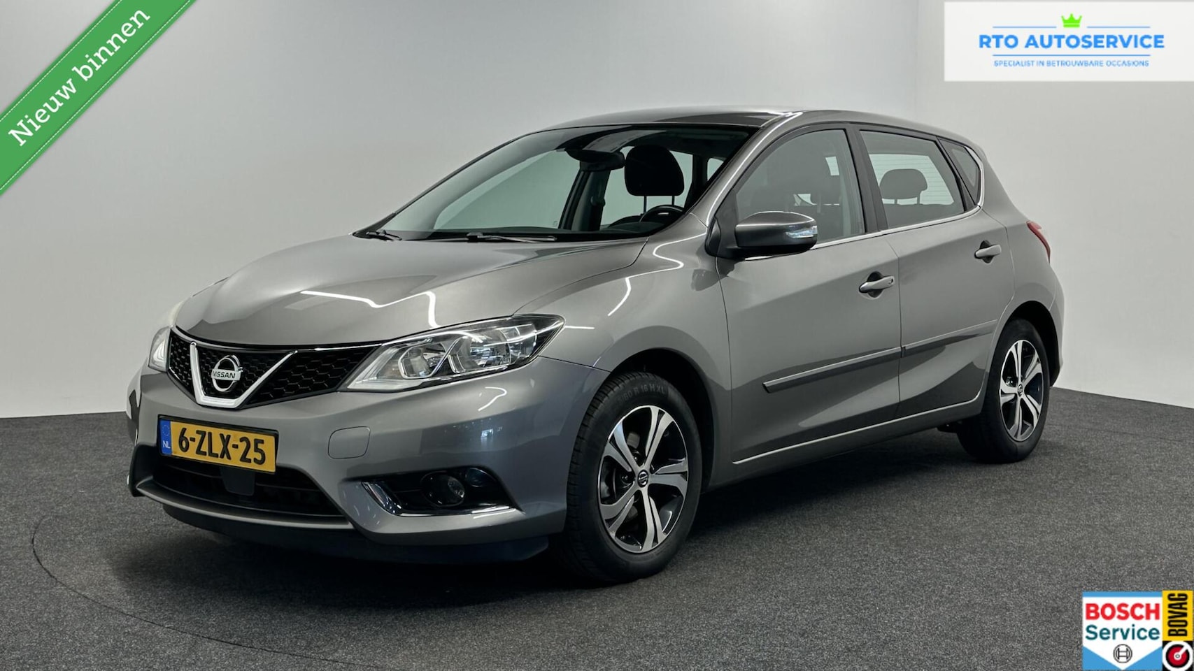 Nissan Pulsar - 1.2 DIG-T Visia TREKHAAK AIRCO CRUISE LM. - AutoWereld.nl
