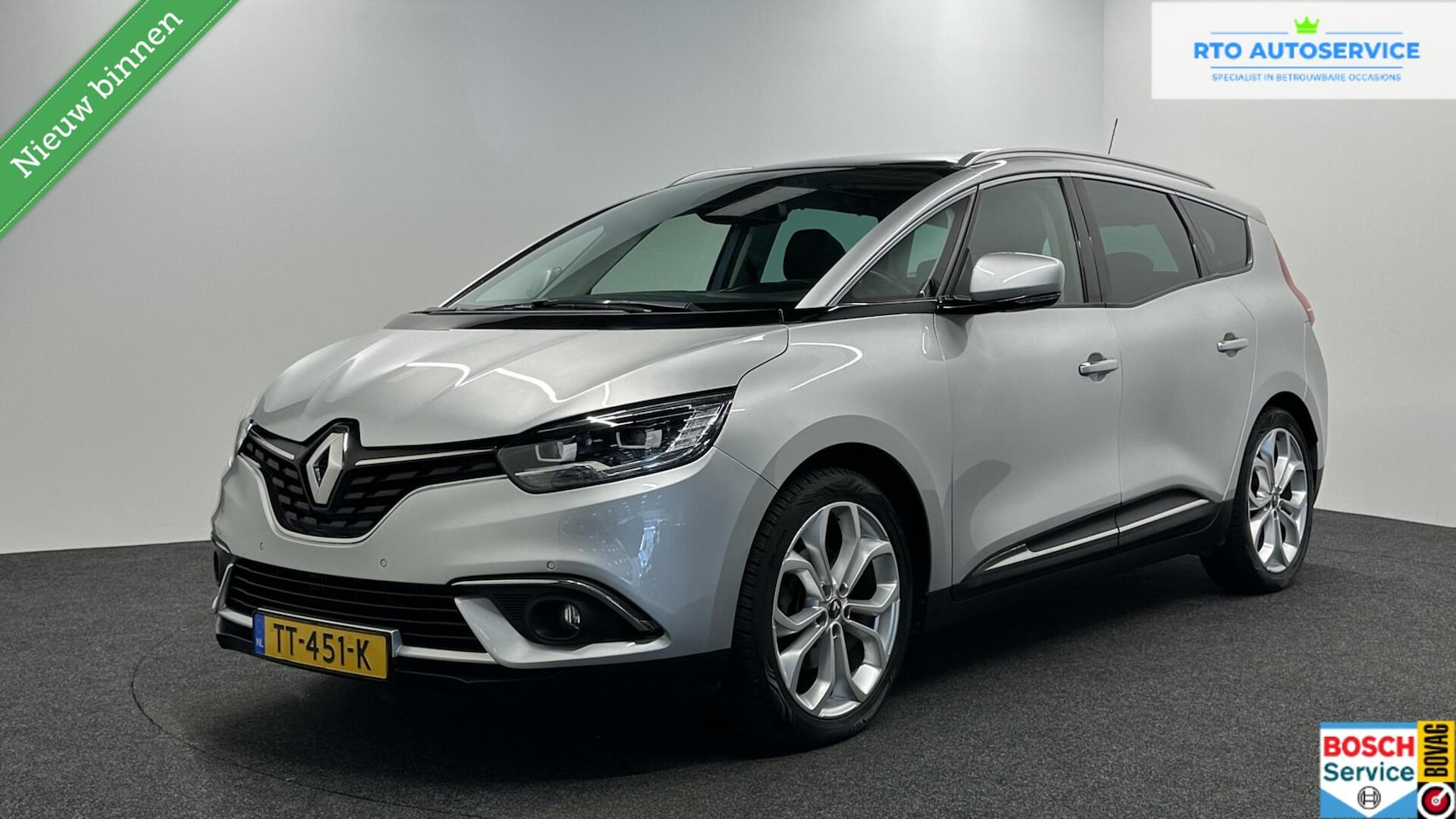 Renault Grand Scénic - 1.3 TCe Intens 7p. TREKHAAK NAVI ECC LM. - AutoWereld.nl