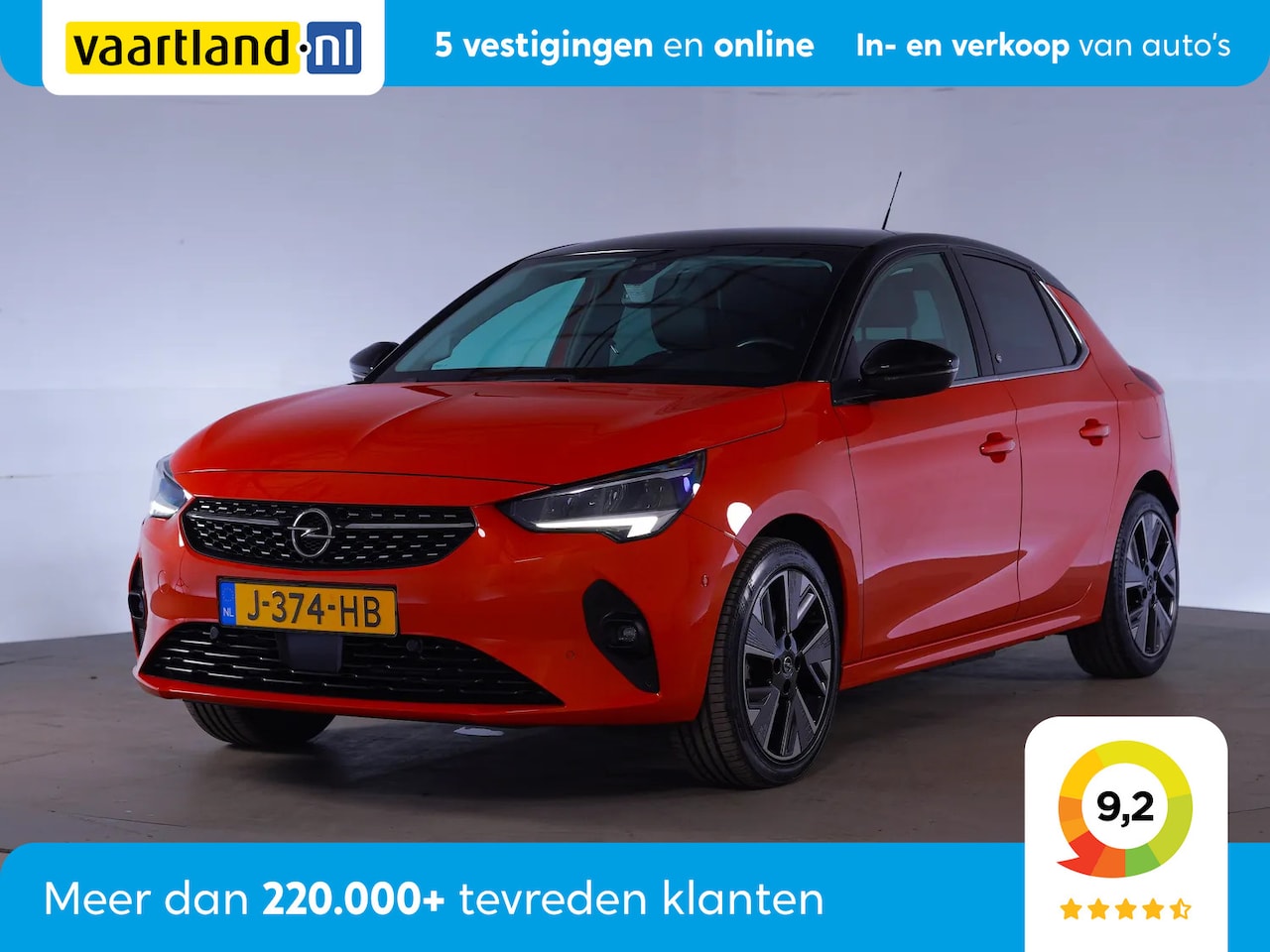 Opel Corsa-e - Elegance 50 kWh [ Navi Camera Led ] - AutoWereld.nl