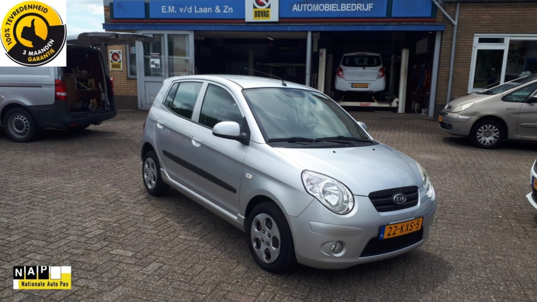 Kia Picanto - 1.0 Seven RADIO CD/AIRCO/ELEC RAMEN/CV/TREKHAAK/1E EIG. - AutoWereld.nl