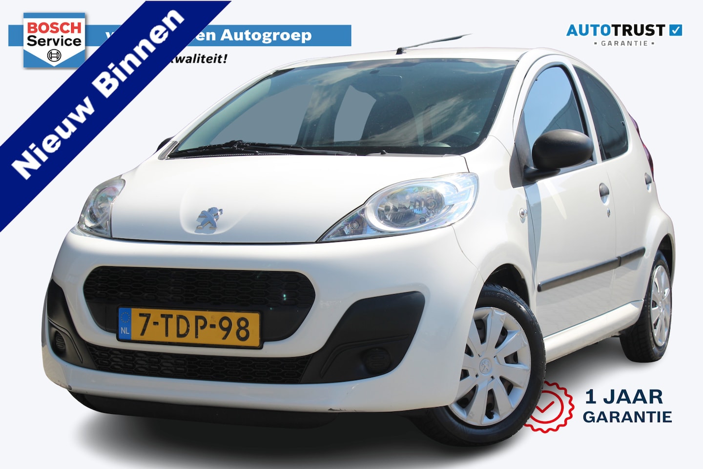 Peugeot 107 - 1.0 Access Accent | Incl. 12 maanden garantie | 5-deurs | Airco - AutoWereld.nl