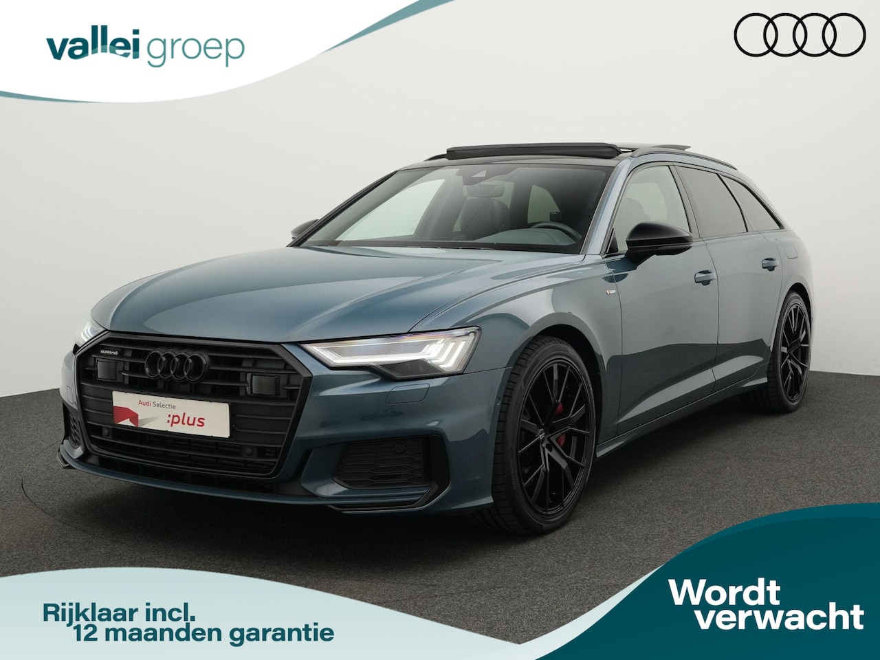 Audi A6 Avant - 55 TFSI e 367 pk quattro Pro Line S Competition | Panoramadak | Trekhaak | Leder | Demperr - AutoWereld.nl