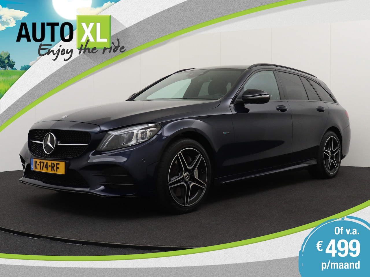 Mercedes-Benz C-klasse Estate - 300e AMG Night-Pakket Trekhaak Camera Carplay - AutoWereld.nl