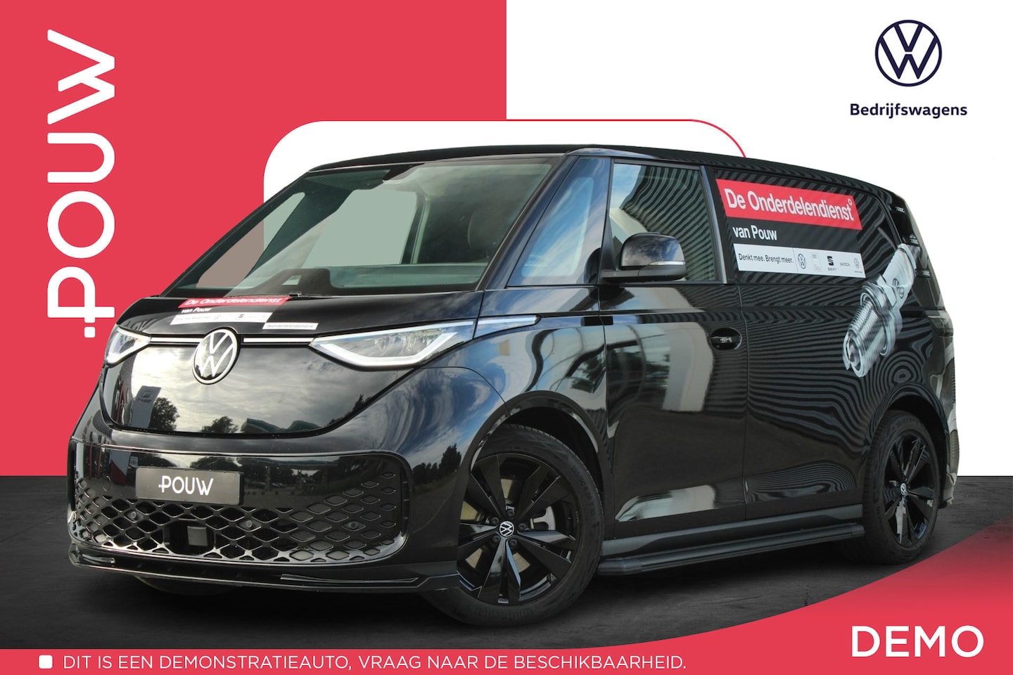 Volkswagen ID. Buzz Cargo - 204pk 77 kWh | Multimedia Navigatiepakket | Stoelen Pakket - AutoWereld.nl