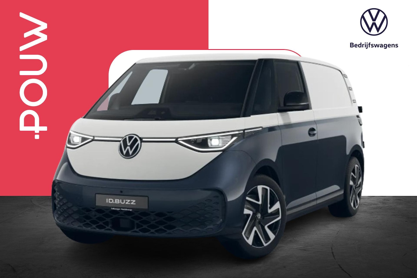 Volkswagen ID. Buzz Cargo - Anniversary Edition 340pk 79 kWh 4MOTION | Trekhaak Uitklapbaar | Rondomzicht Camera - AutoWereld.nl