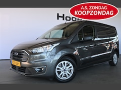 Ford Transit Connect - 1.5 EcoBlue L2 Trend Automaat Airco Navigatie Schuifdeur 100% Onderhouden Inruil Mogelijk