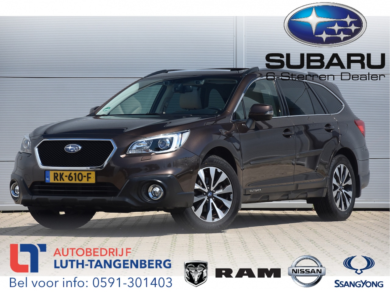 Subaru Outback - 2.5i Premium | Trekhaak | Led | - AutoWereld.nl