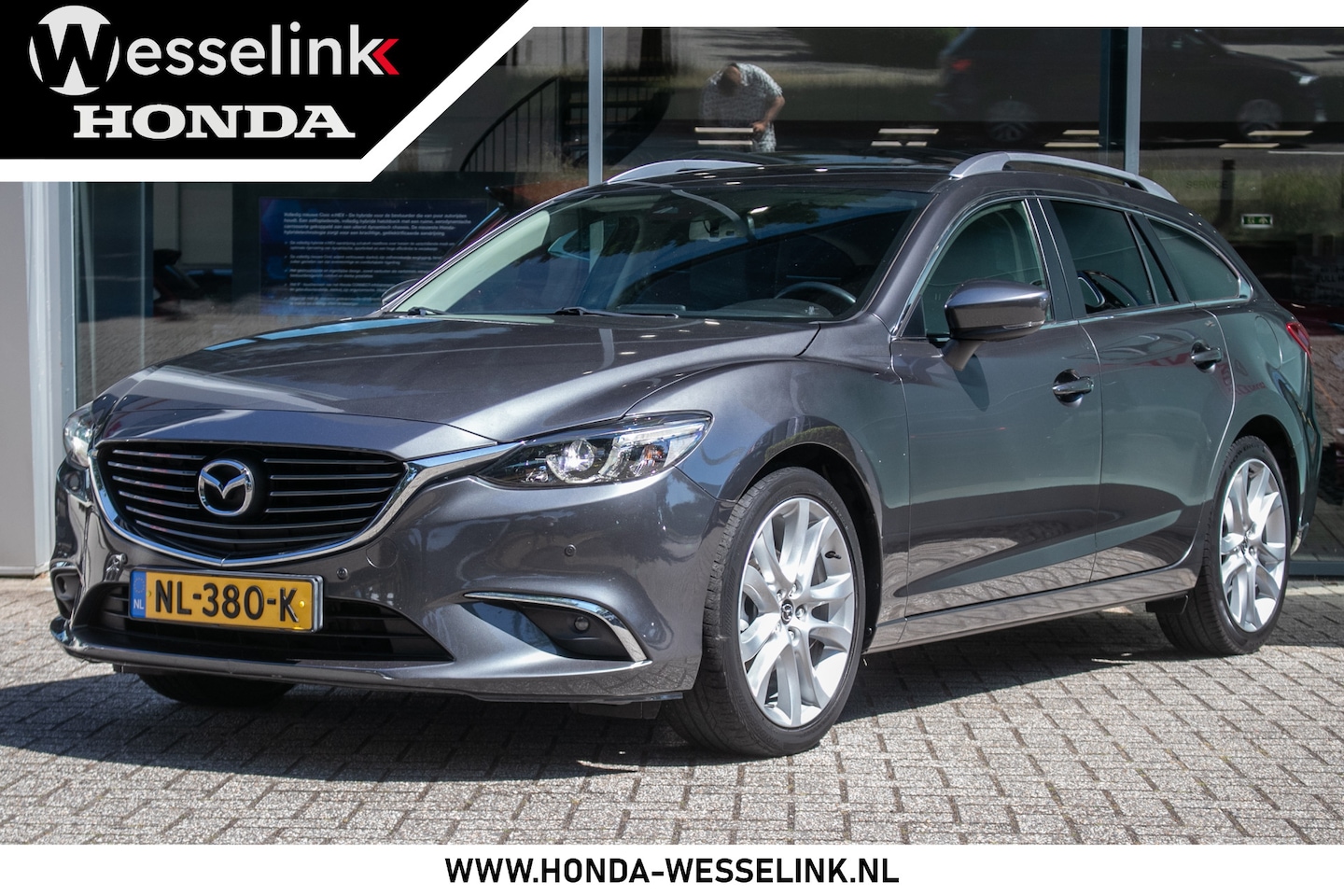 Mazda 6 Sportbreak - 2.0 SkyActiv-G 165 Skylease GT Limited All-in rijklaarprijs | Navi | Leder - AutoWereld.nl