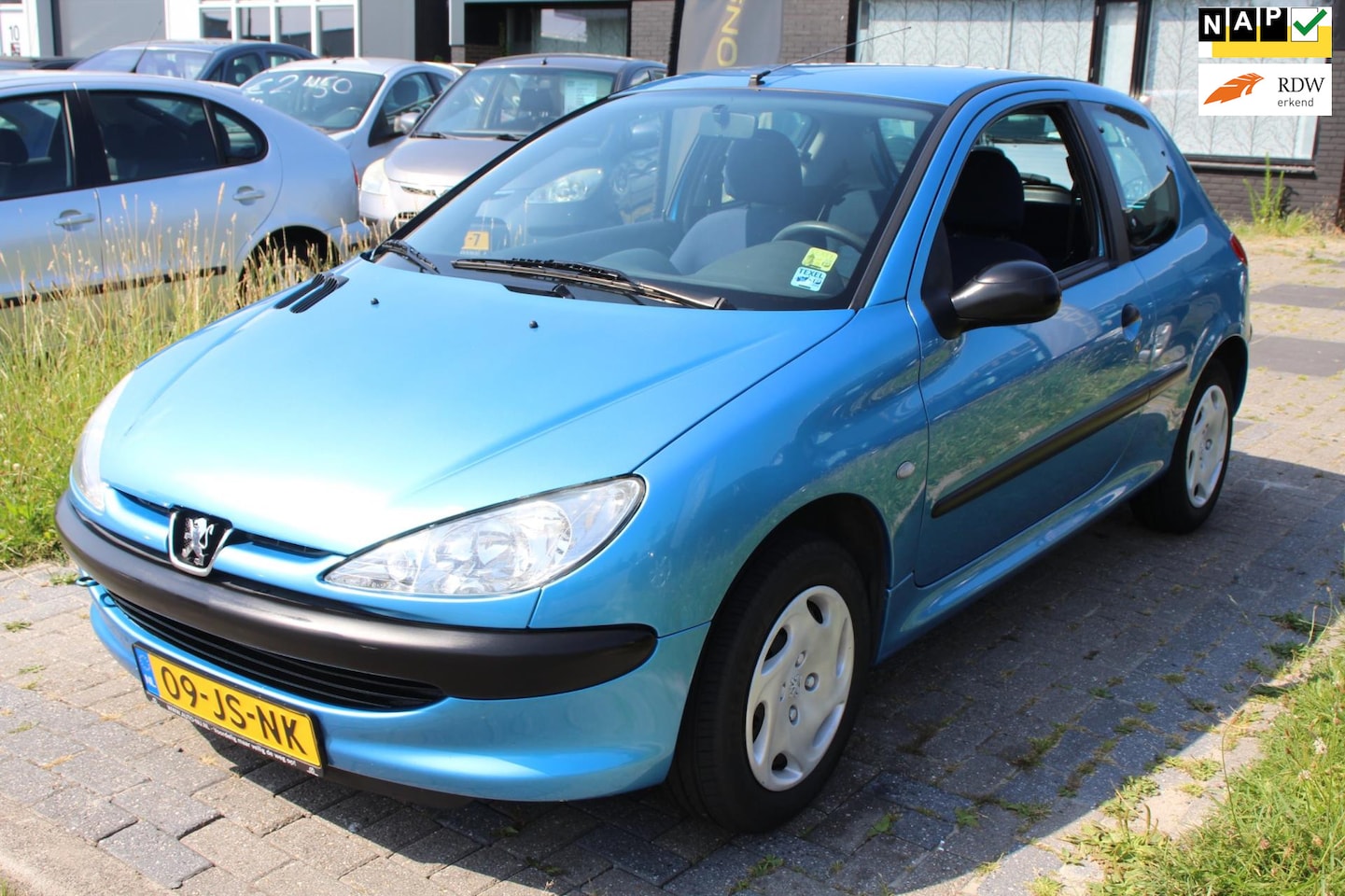 Peugeot 206 - 1.4 X-Design Elec. ramen CPV met afstand bed. APK NAP - AutoWereld.nl