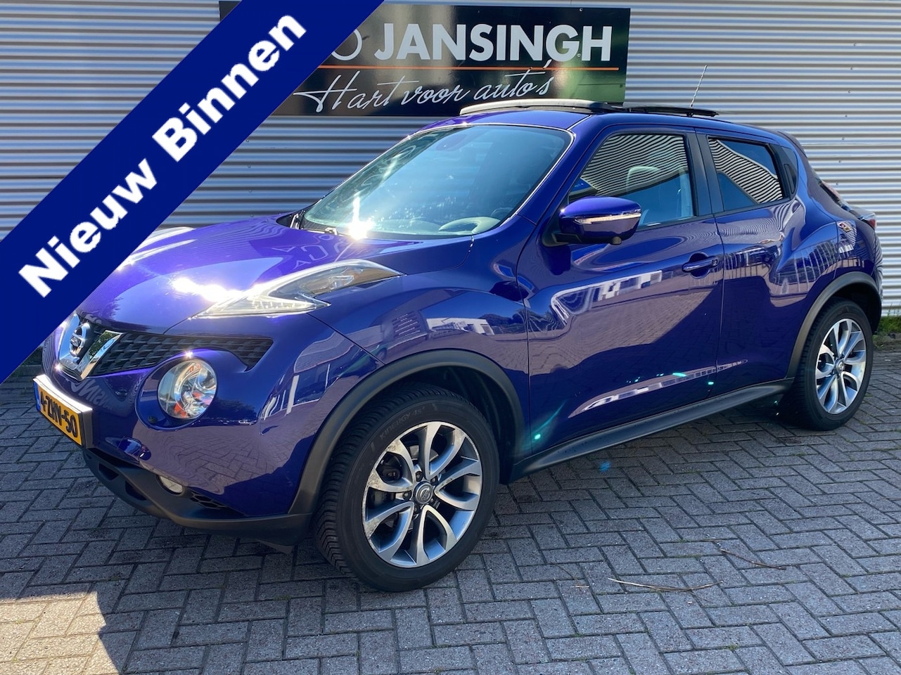 Nissan Juke - 1.2 DIG-T S/S Tekna | Cruise | Panoramadak | Climate | Navi | Camera | Leer! | RIJKLAARPRI - AutoWereld.nl