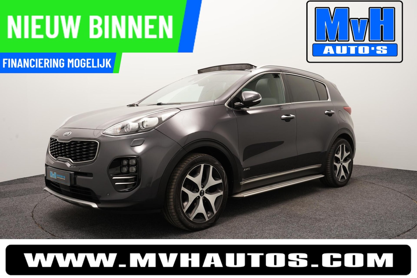 Kia Sportage - 1.6 T-GDI 4WD GT-Line PlusLine|FULL OPTIONS|NAP - AutoWereld.nl