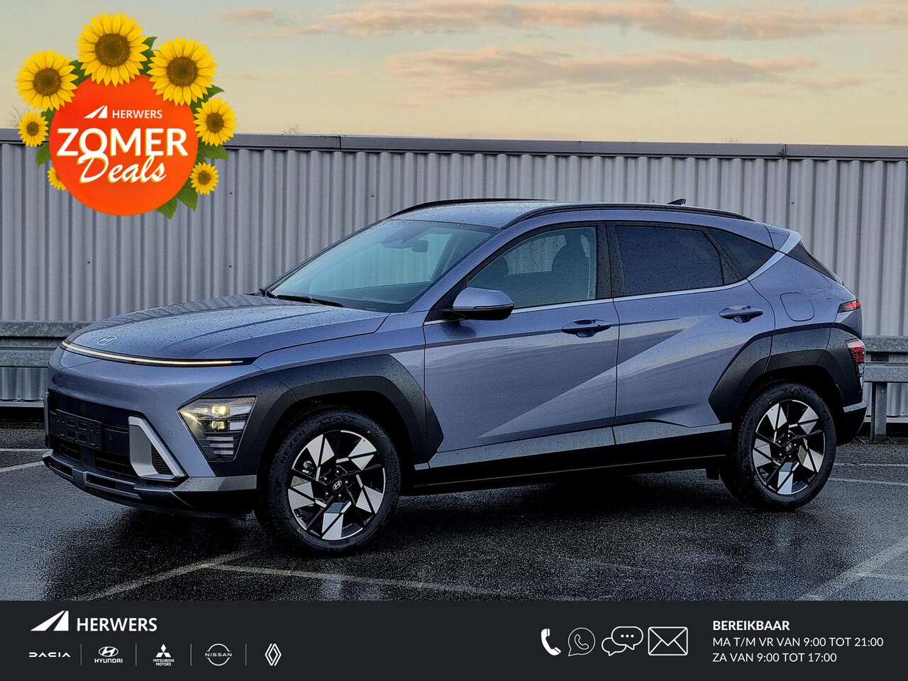 Hyundai Kona - 1.6 GDI HEV Premium / €3500,- Voordeel Op Nieuwprijs / Rijklaarprijs / Direct Leverbaar - AutoWereld.nl