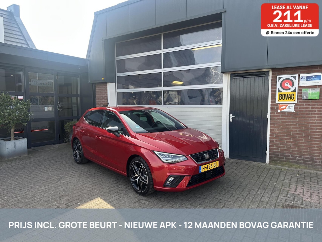 SEAT Ibiza - 1.0 TSI FR Business Intense ACC/CARPLAY *ALL-IN PRIJS* - AutoWereld.nl