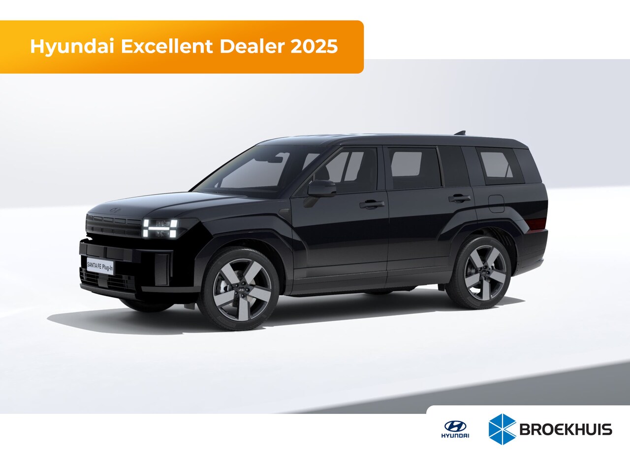 Hyundai Santa Fe - 1.6 T-GDI PHEV Black Line 4WD 7p. €4000,- korting | Achteruitrijcamera | Airco (automatisc - AutoWereld.nl