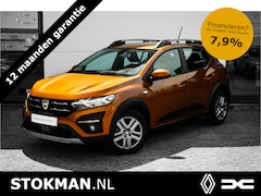 Dacia Sandero Stepway - 1.0 TCe 100 Bi-Fuel Comfort | Parkeersensoren achter | ECC | Apple car play/android mogeli