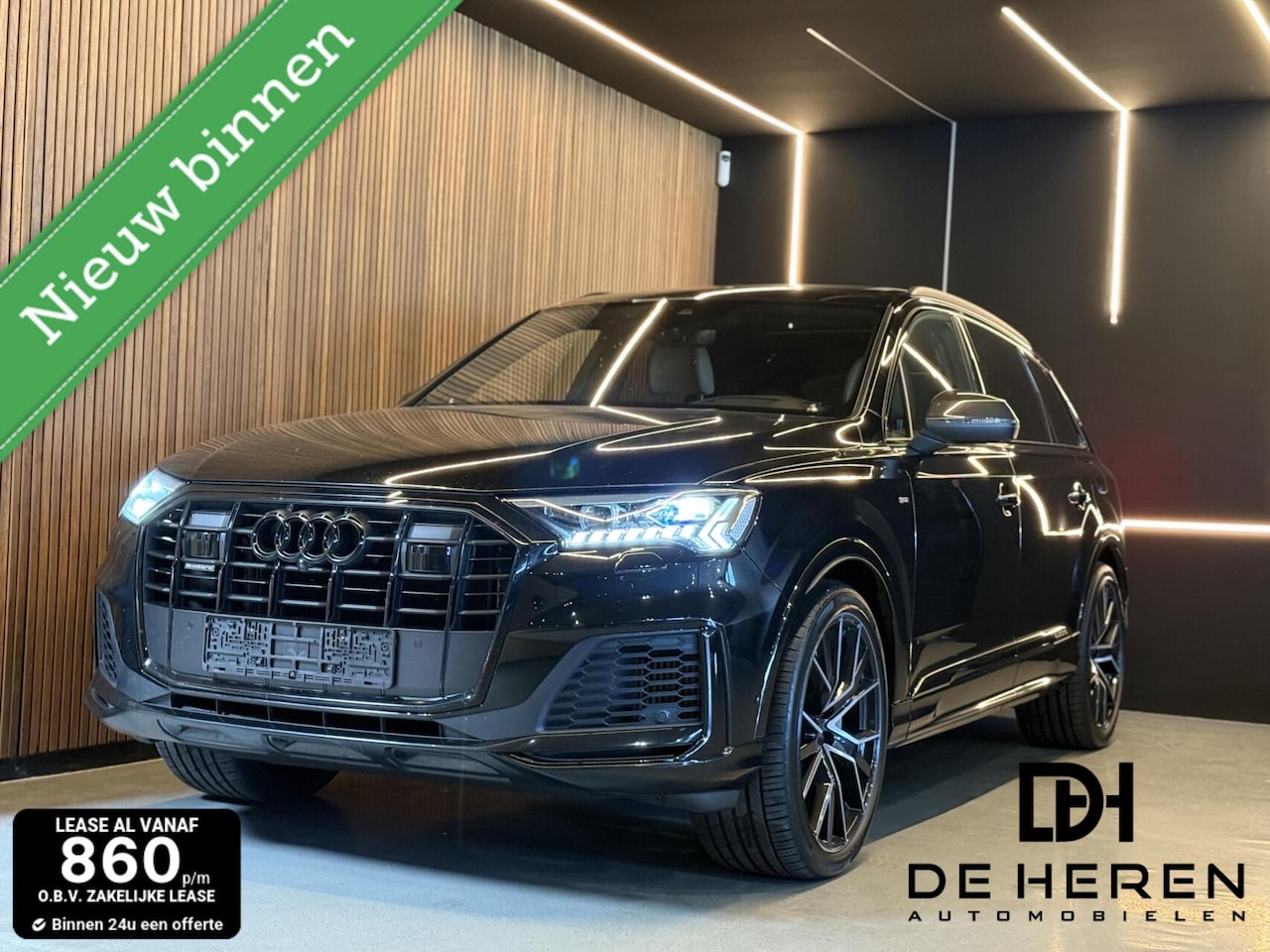 Audi Q7 - 55 TFSIe quattro Pro 360° cam, massage softclose HUD - AutoWereld.nl
