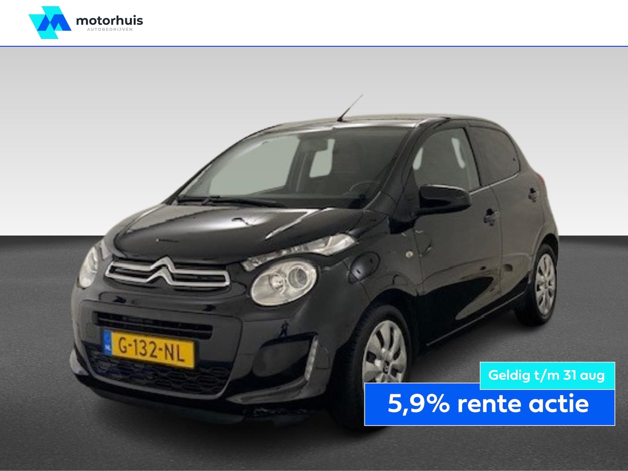 Citroën C1 - 1.0 VTi 72PK 5DRS Feel / Airconditioning - AutoWereld.nl