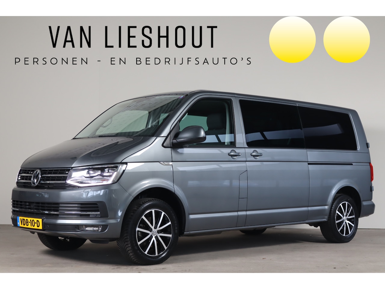 Volkswagen Transporter - 2.0 TDI L2H1 DC Highline BPM VRIJ!! Led verlichting I Zeer compleet!! - AutoWereld.nl