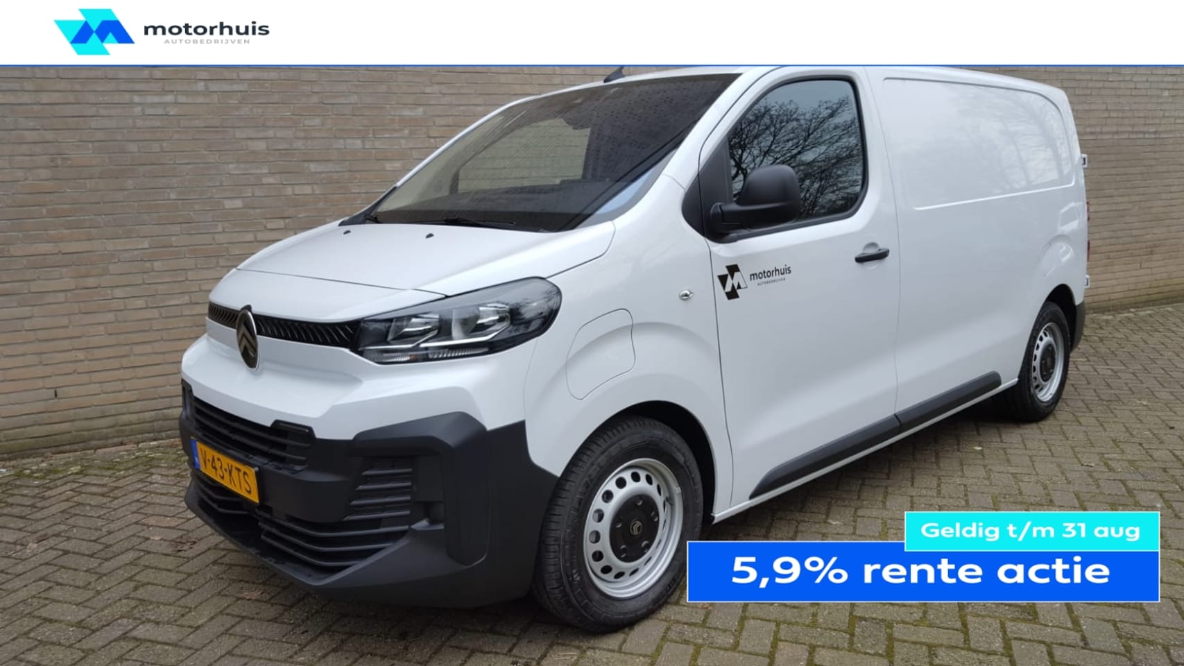 Citroën ë-Jumpy - 75KWh. 136PK 100% elektrisch DEMO VOORDEEL..!! - AutoWereld.nl