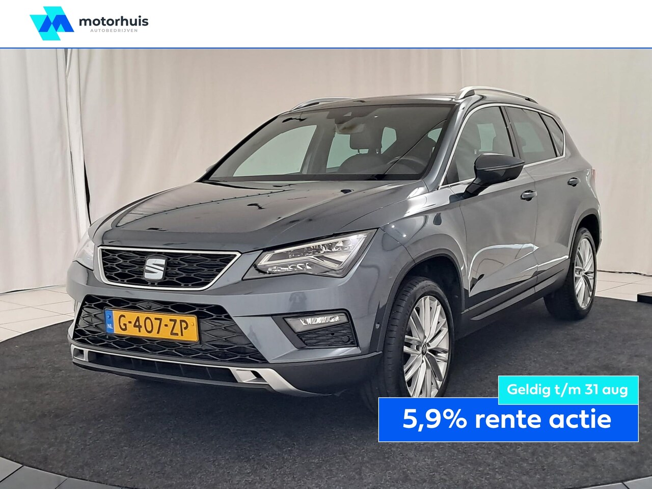 SEAT Ateca - 1.5 TSI 150PK AUTOMAAT XCELLENCE PANO NAVI TREKHAAK ECC NAP - AutoWereld.nl