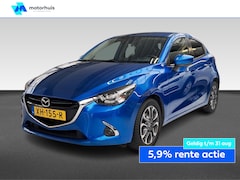 Mazda 2 - 2 1.5 SKYACTIV-G 90PK GT-M NAVI FULL LED PDC HUD NAP