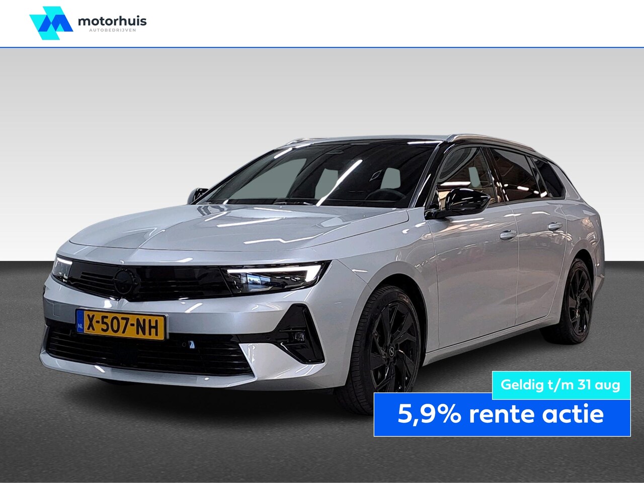 Opel Astra Sports Tourer - 1.2 TURBO 130PK GS LINE INTELLILUX NAVI WINTERPACK NAP - AutoWereld.nl