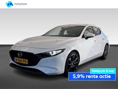 Mazda 3 - 3 Hatchback Skyactiv-X 180PK LUXURY LEDER BOSE HUD NAVI WINTERPACK NAP