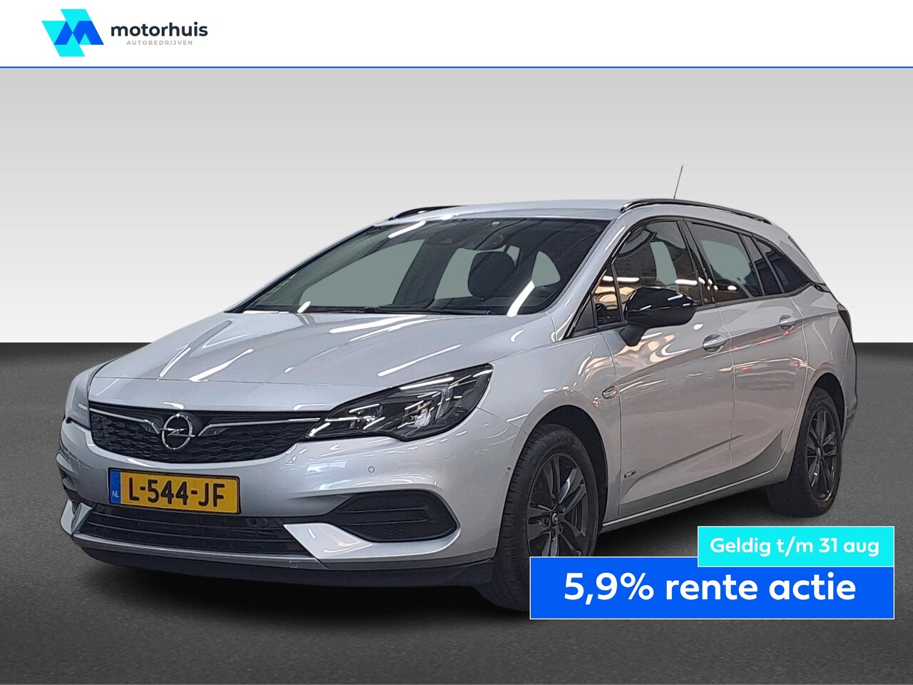 Opel Astra Sports Tourer - 1.2 TURBO 130PK DESIGN&TECH NAVI TEL PDC LED CAMERA NAP - AutoWereld.nl