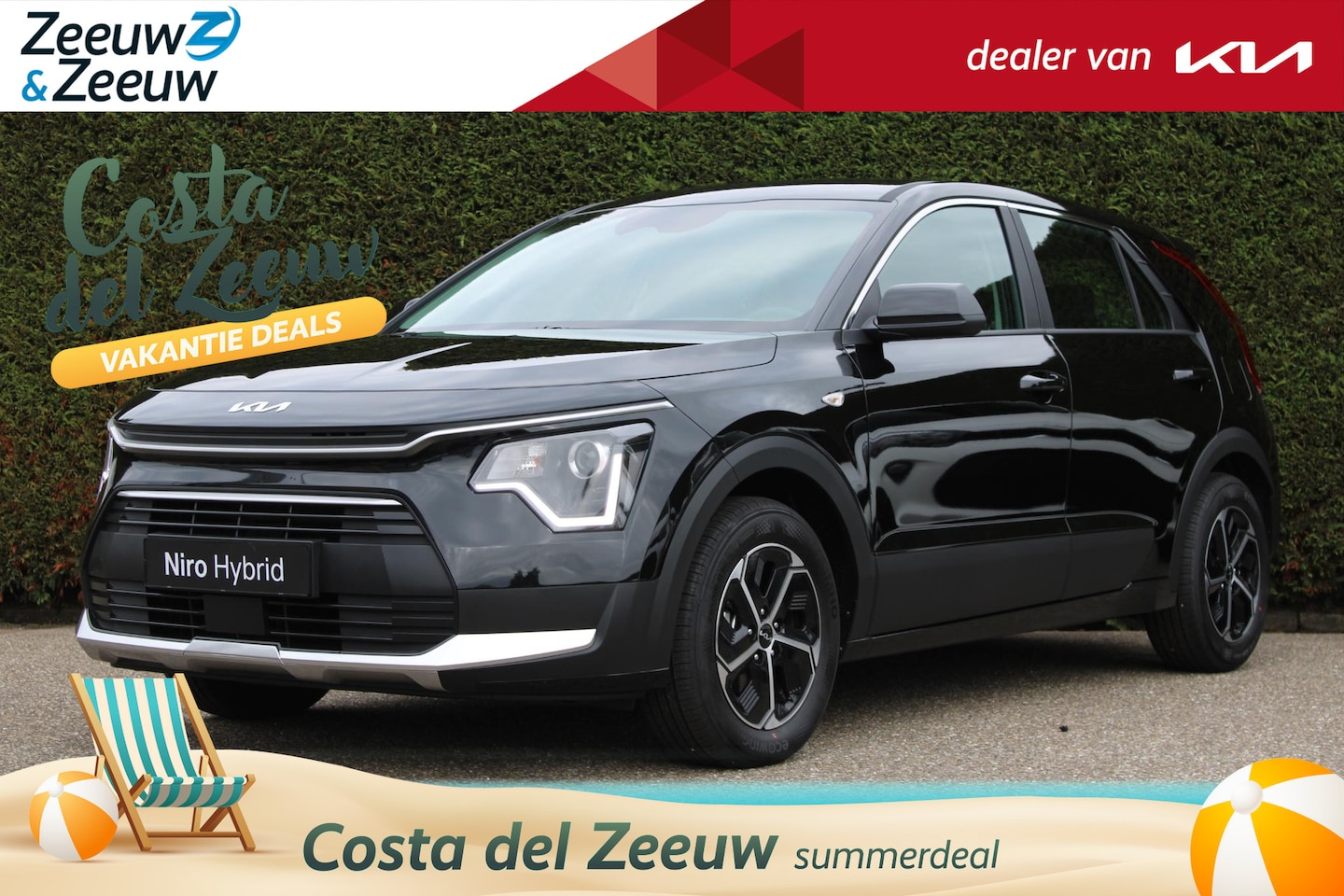 Kia Niro - 1.6 GDi Hybrid ComfortLine | Enkele op voorraad voor meer info bel 015 - 3109955 | Incl €2 - AutoWereld.nl