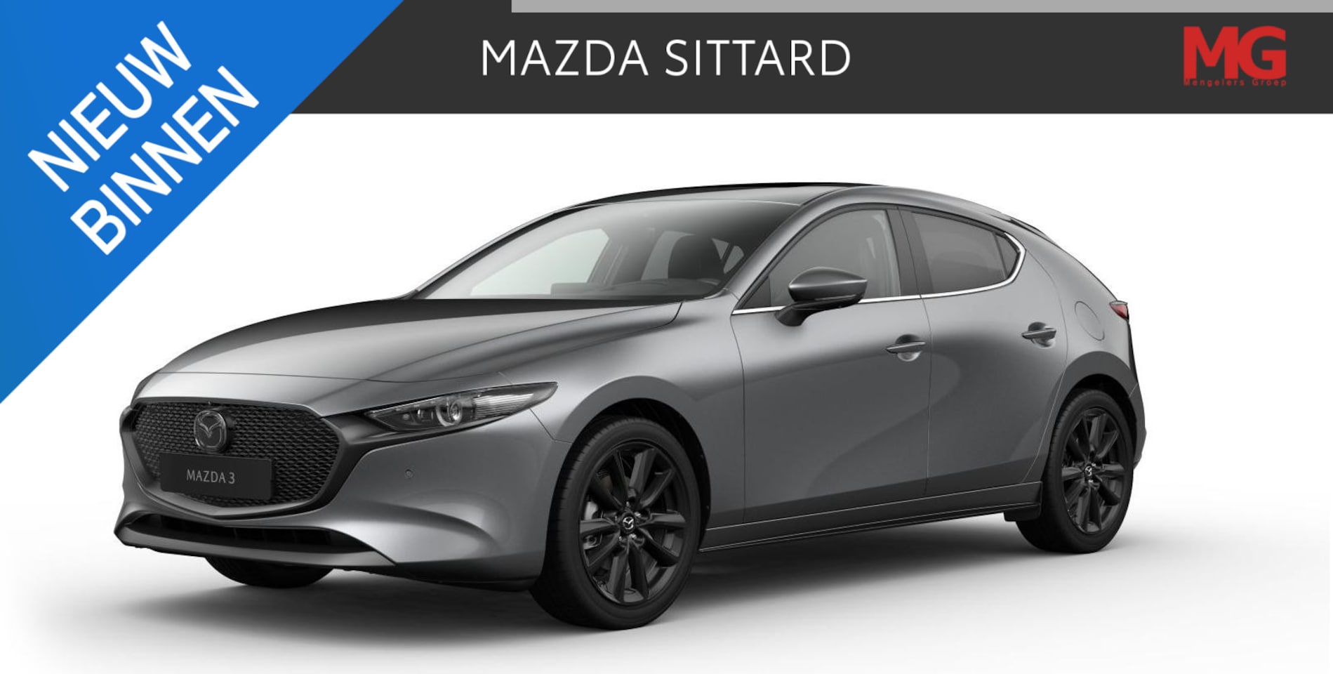 Mazda 3 - 2.0 e-SkyActiv-X M Hybrid 186 Takumi | Schuif-/Kanteldak | 360 Camera | Elektr. Stoelen | - AutoWereld.nl