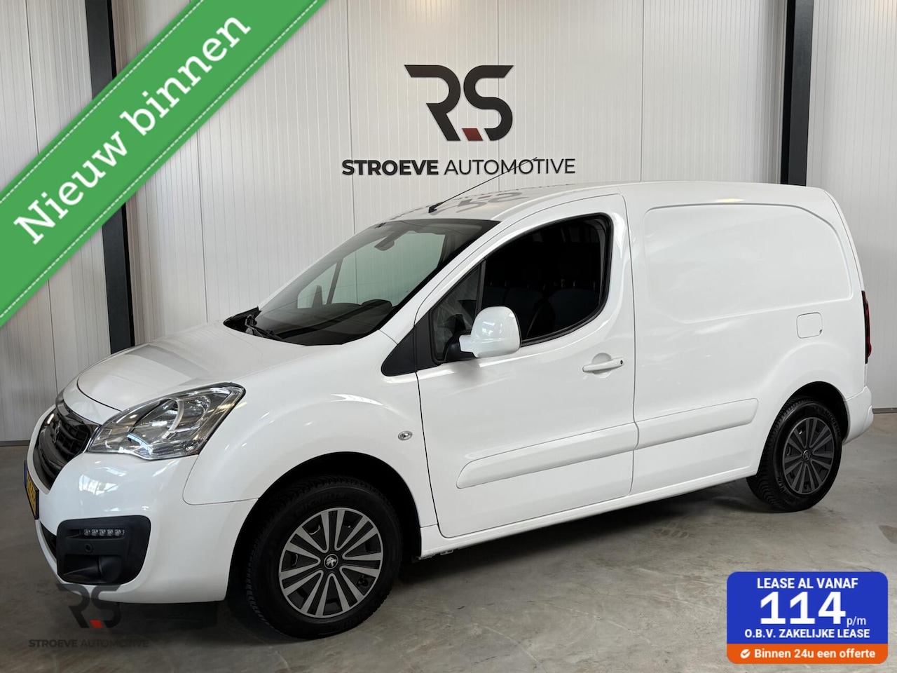 Peugeot Partner - 120 1.6 BlueHDi 100 L1 Premium Pack | Cruise | PDC | Airco | 3-persoons! | 1e Eig. | Org. - AutoWereld.nl