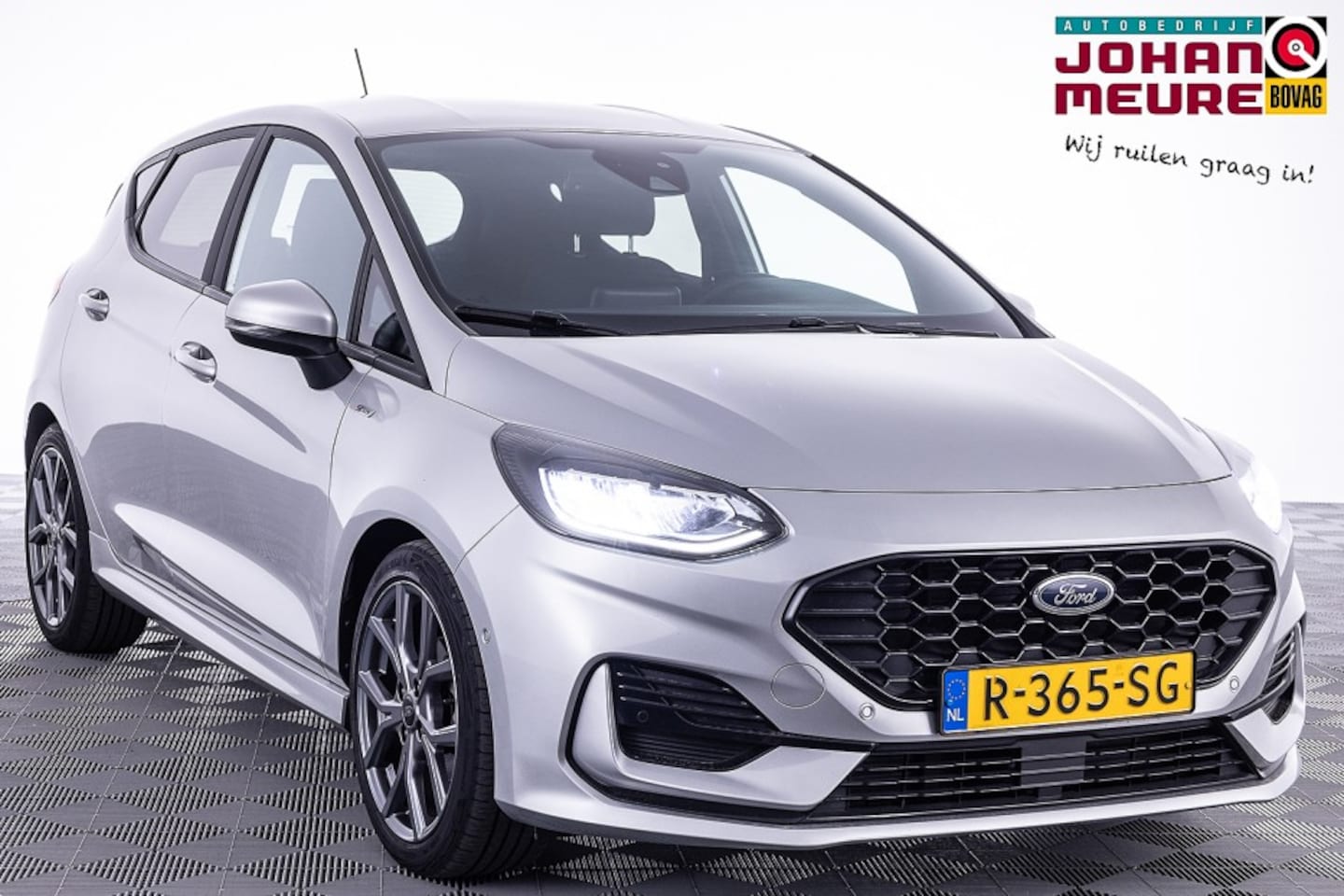 Ford Fiesta - 1.0 EcoBoost Hybrid ST-Line X 1.0 EcoBoost Hybrid ST-Line X -1e Eigenaar - AutoWereld.nl