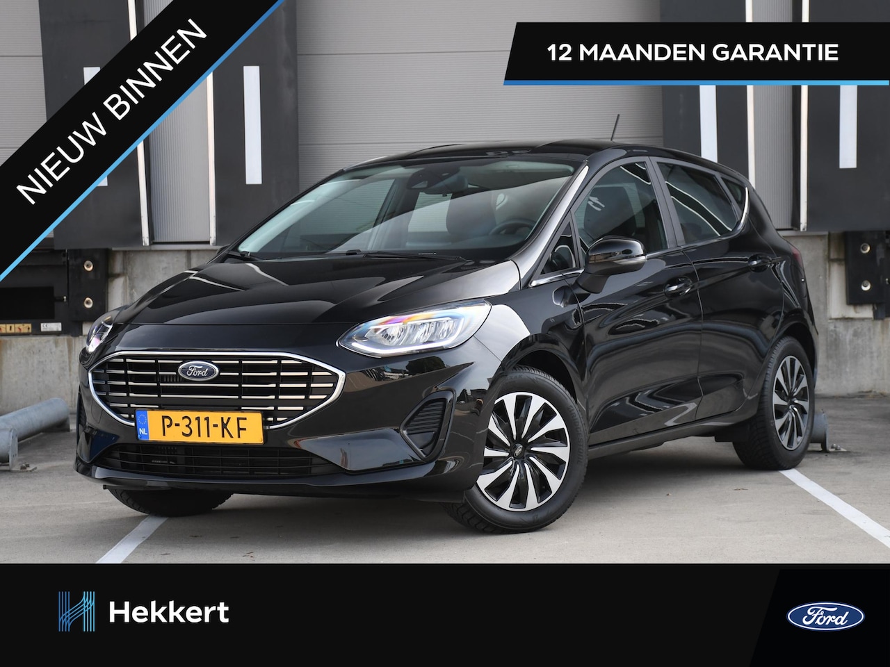 Ford Fiesta - Titanium 1.0 EcoBoost Hybrid 125pk PDC ACHTER | NAVI | DAB | 15'' DESIGN VELGEN | LANE KEE - AutoWereld.nl